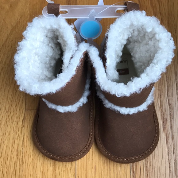 Carter’s Baby Boots 3-6 Months NWT - Picture 1 of 6